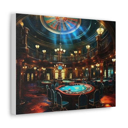 Casino Night Canvas Art