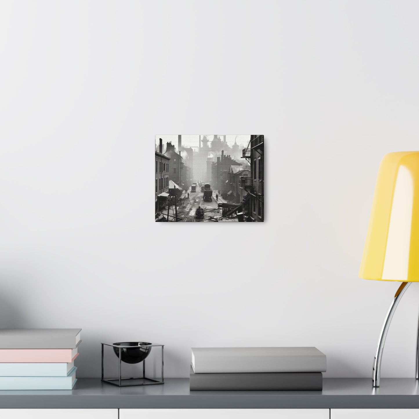 Industrial City Canvas Art