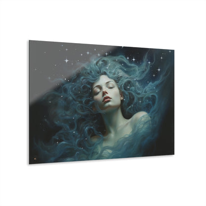 Ethereal Dream, No Background, Space Concept Style, Acrylic Wall Art