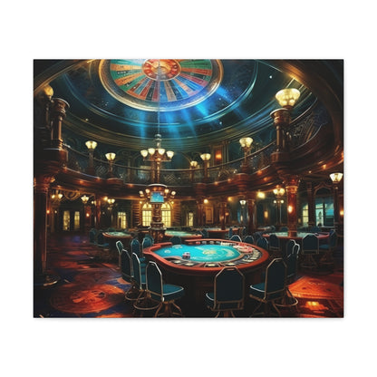 Casino Night Canvas Art