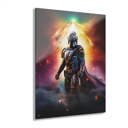 Mando, Pop Culture Concept Style, Acrylic Wall Art