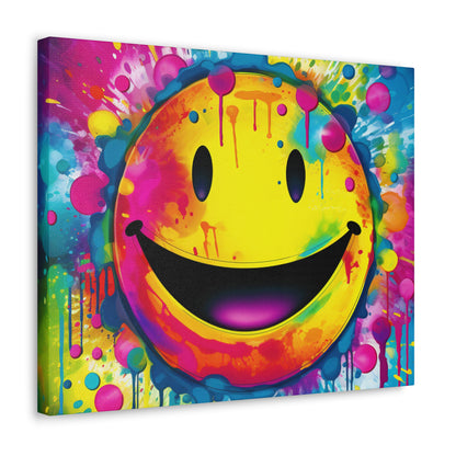 Just Smile Canvas Art