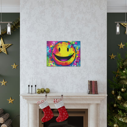 Just Smile Canvas Art