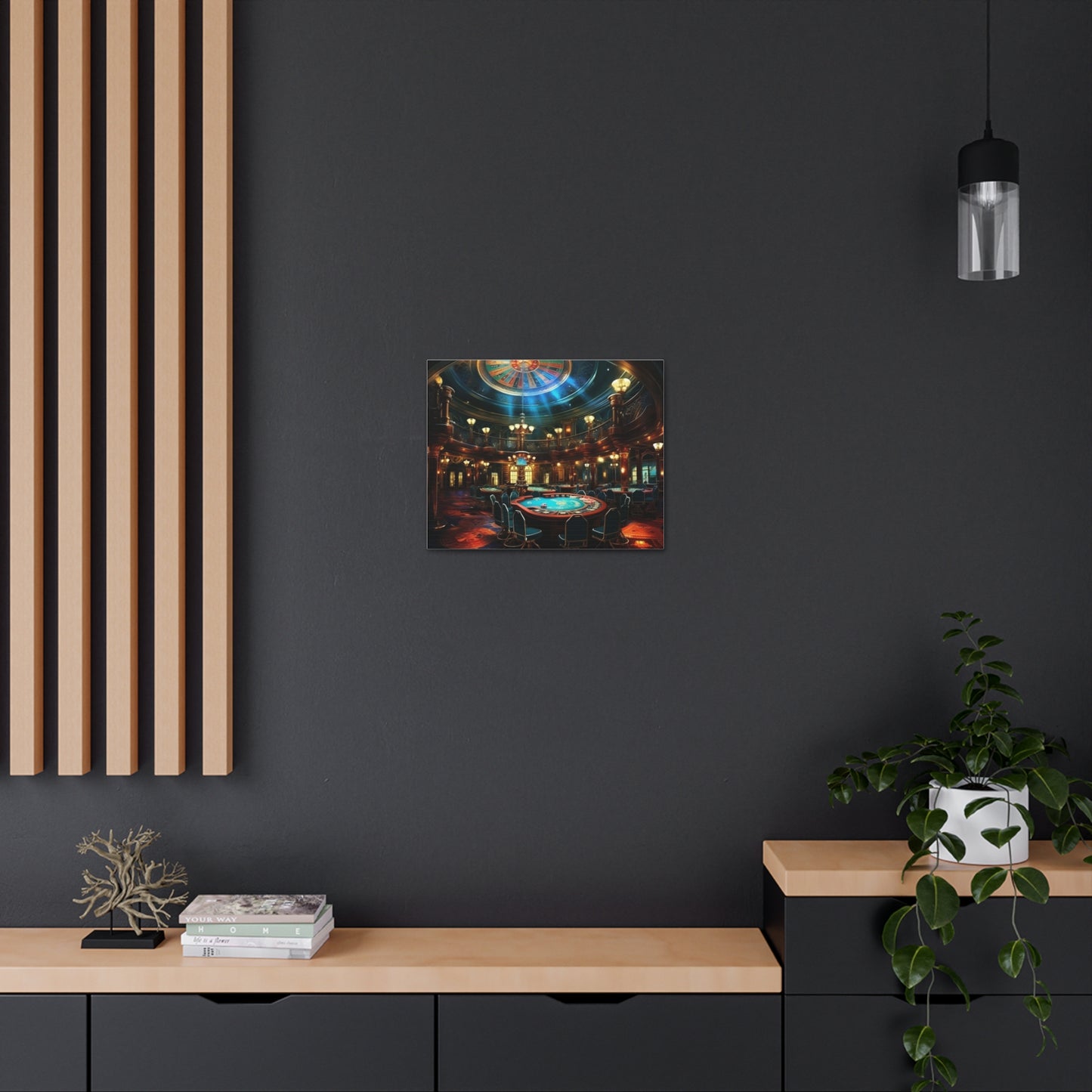 Casino Night Canvas Art