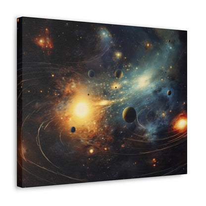 Galaxy Canvas Art