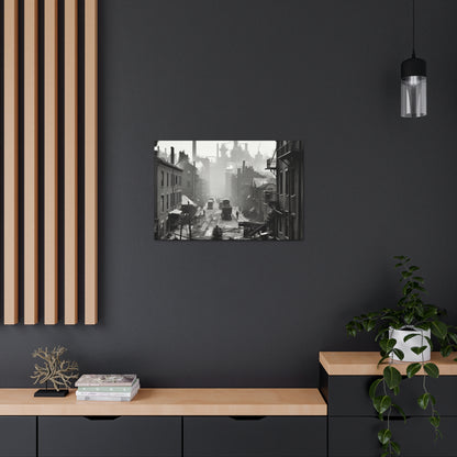 Industrial City Canvas Art