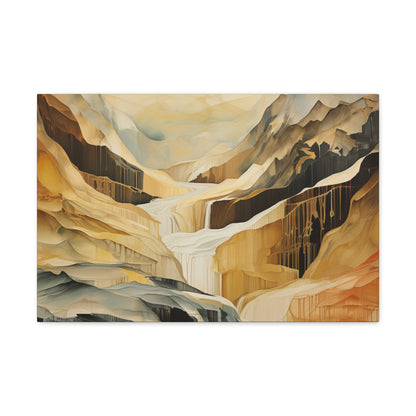 Mountain Range Canvas Art