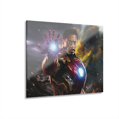 I am Iron Man, Pop Culture, Concept Style, Acrylic Wall Art