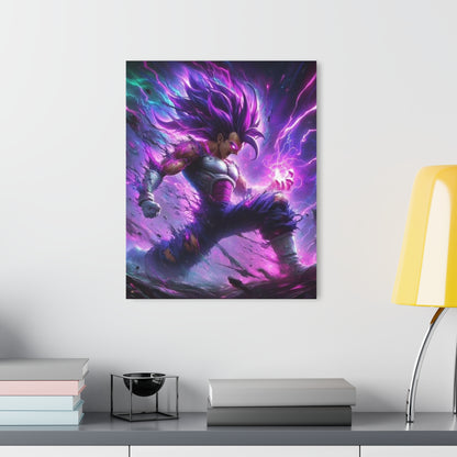 Ultra Ego Vegeta 3, Dragonball Fan Concept Style, Acrylic Wall Art