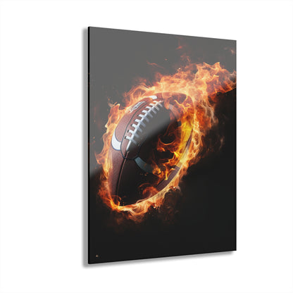 Monday Night Football, No Background, Sports Concept Style, Acrylic Wall Art