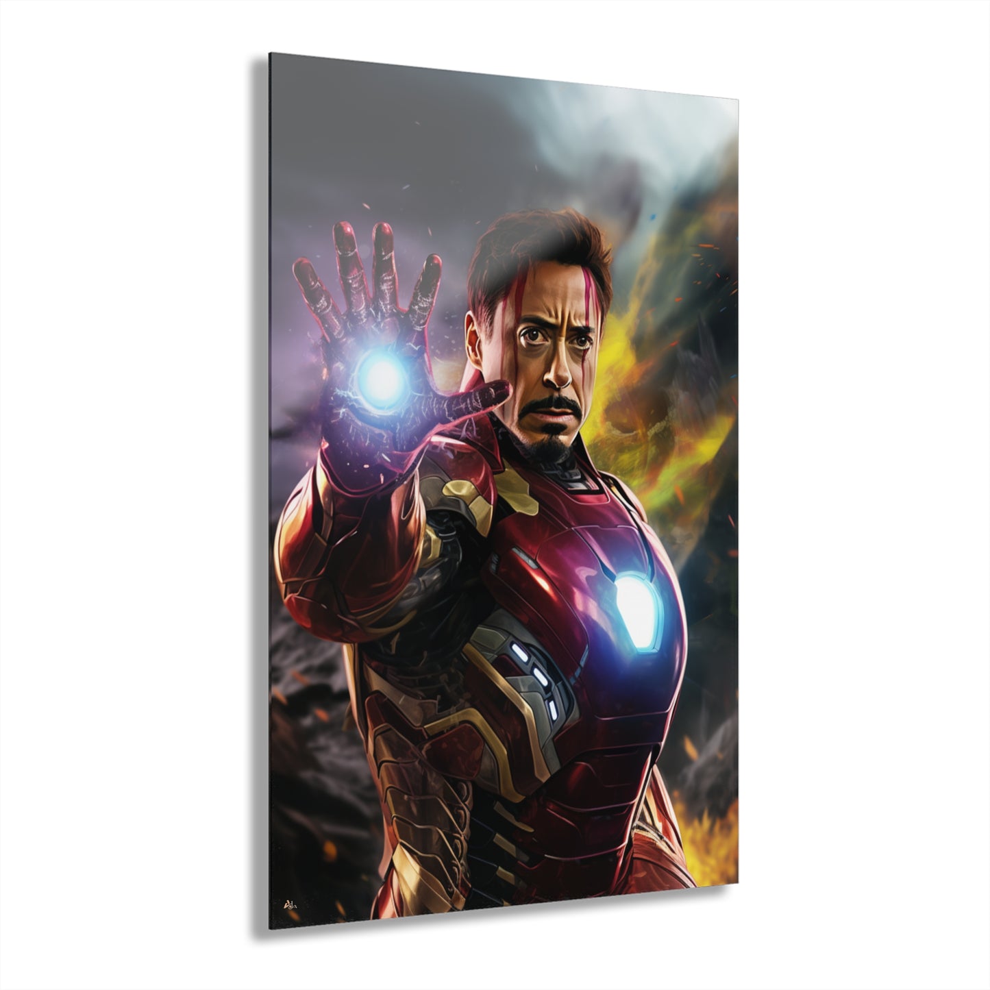 I am Iron Man, Pop Culture, Concept Style, Acrylic Wall Art