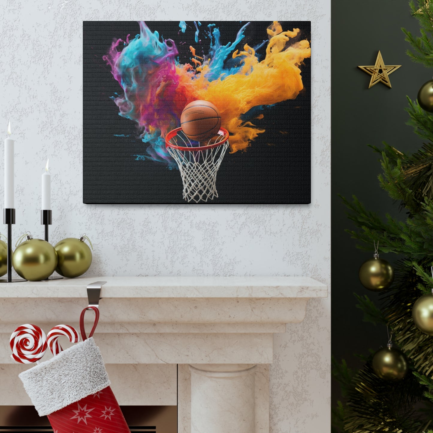 Hoop Dreams Canvas Art