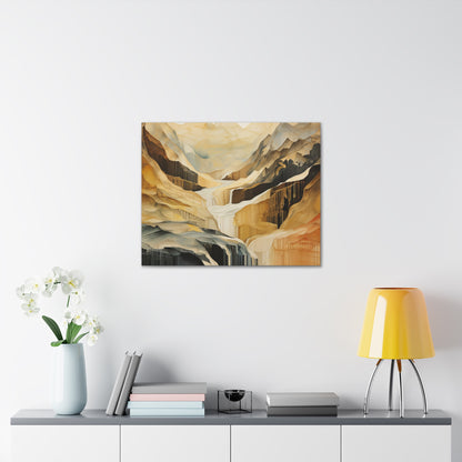 Mountain Range Canvas Art