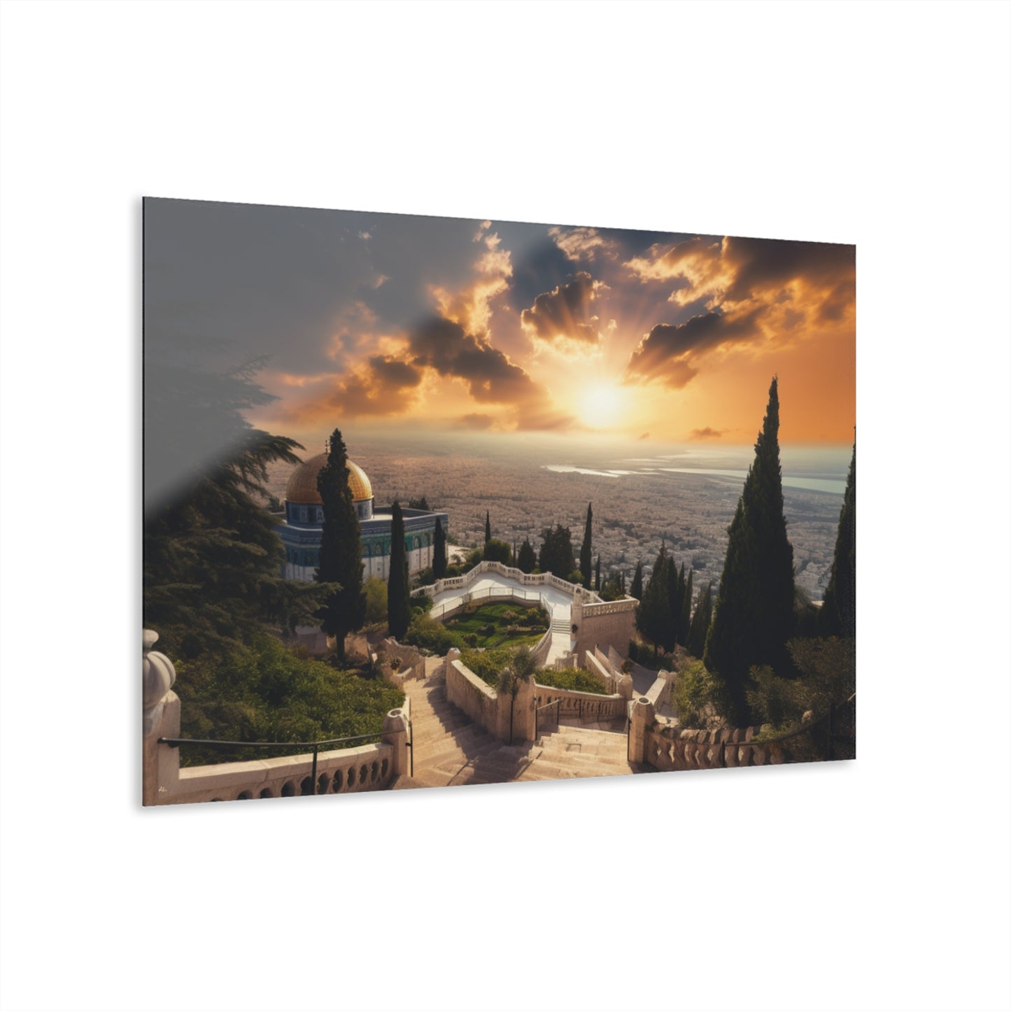 Holy, Landscape, Location, Concept, Acrylic Wall Art