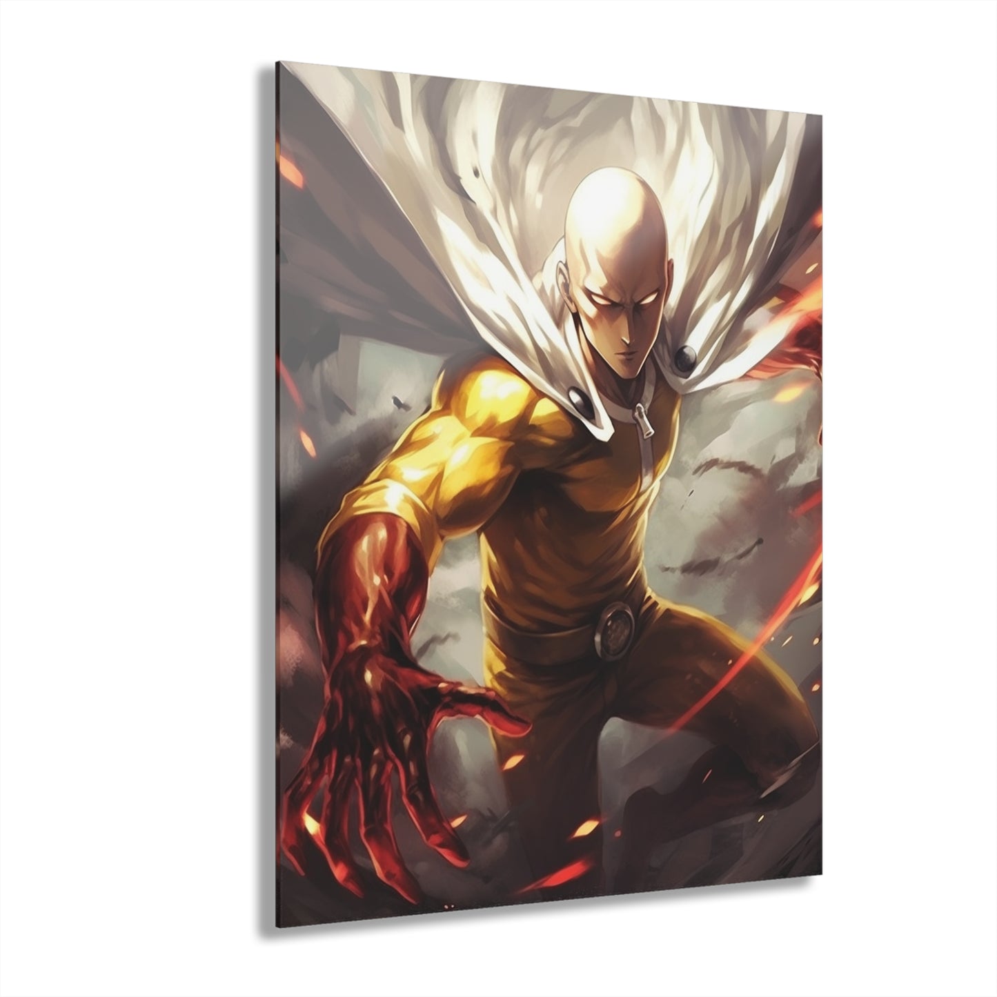 Saitama, OPM, Anime, Concept, Style, Acrylic Wall Art