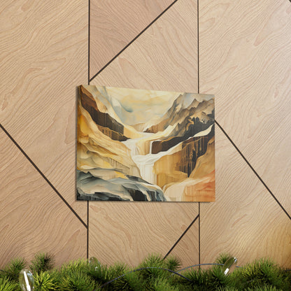 Mountain Range Canvas Art