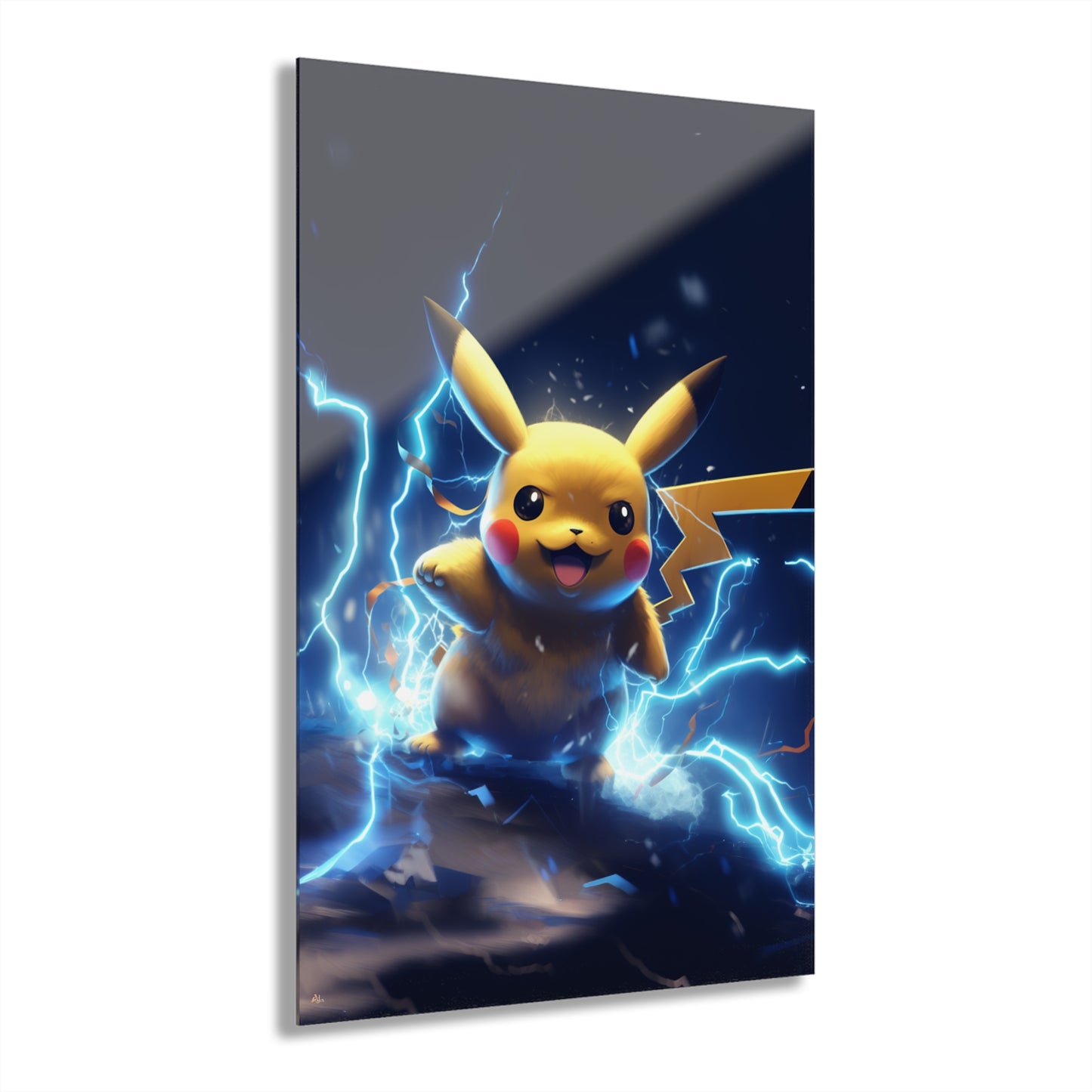 Pika, Color Splash, Concept Style, Acrylic Wall Art