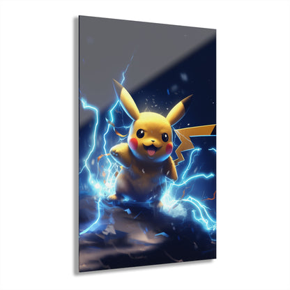 Pika, Color Splash, Concept Style, Acrylic Wall Art