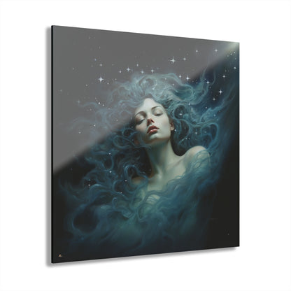 Ethereal Dream, No Background, Space Concept Style, Acrylic Wall Art