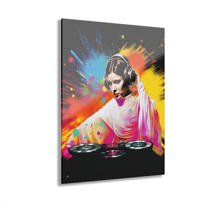 Star Mixer Leia, Pop Culture, Princess Concept Style, Acrylic Wall Art