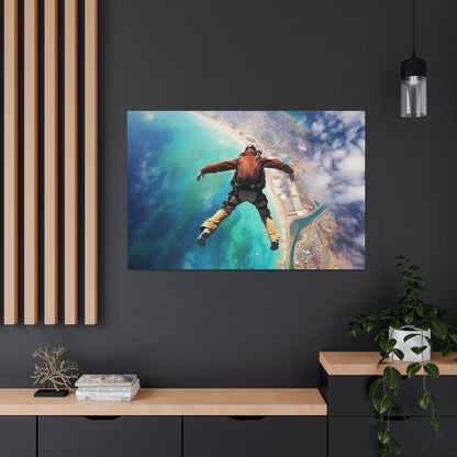 Free Fall Canvas Art