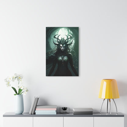 Hela, goddess of death, Norse Mythology, concept style, Acrylic Wall Art