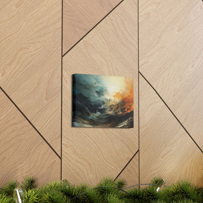 Fire storm Canvas