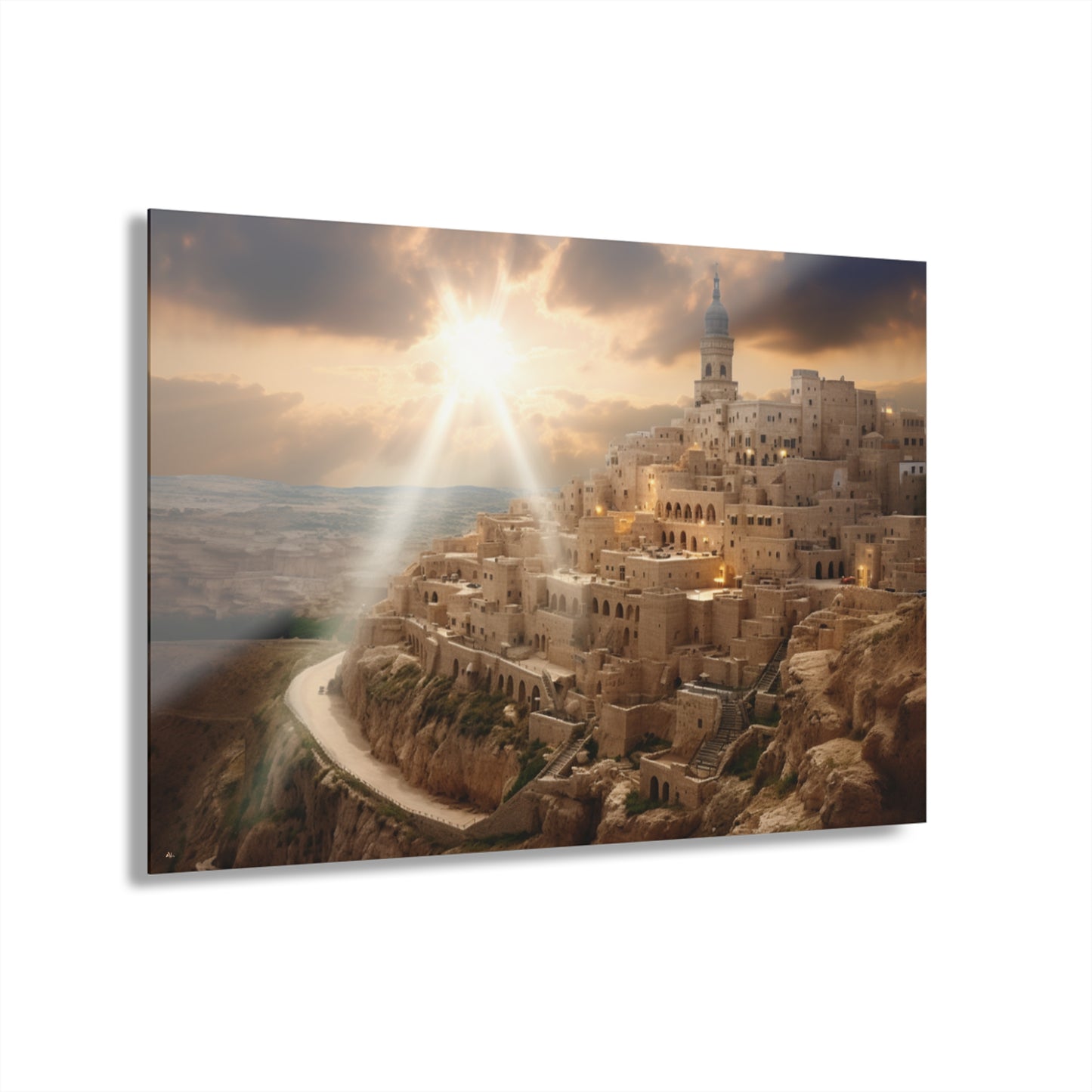 Biblical, Landscape, Location, Concept, Acrylic Wall Art