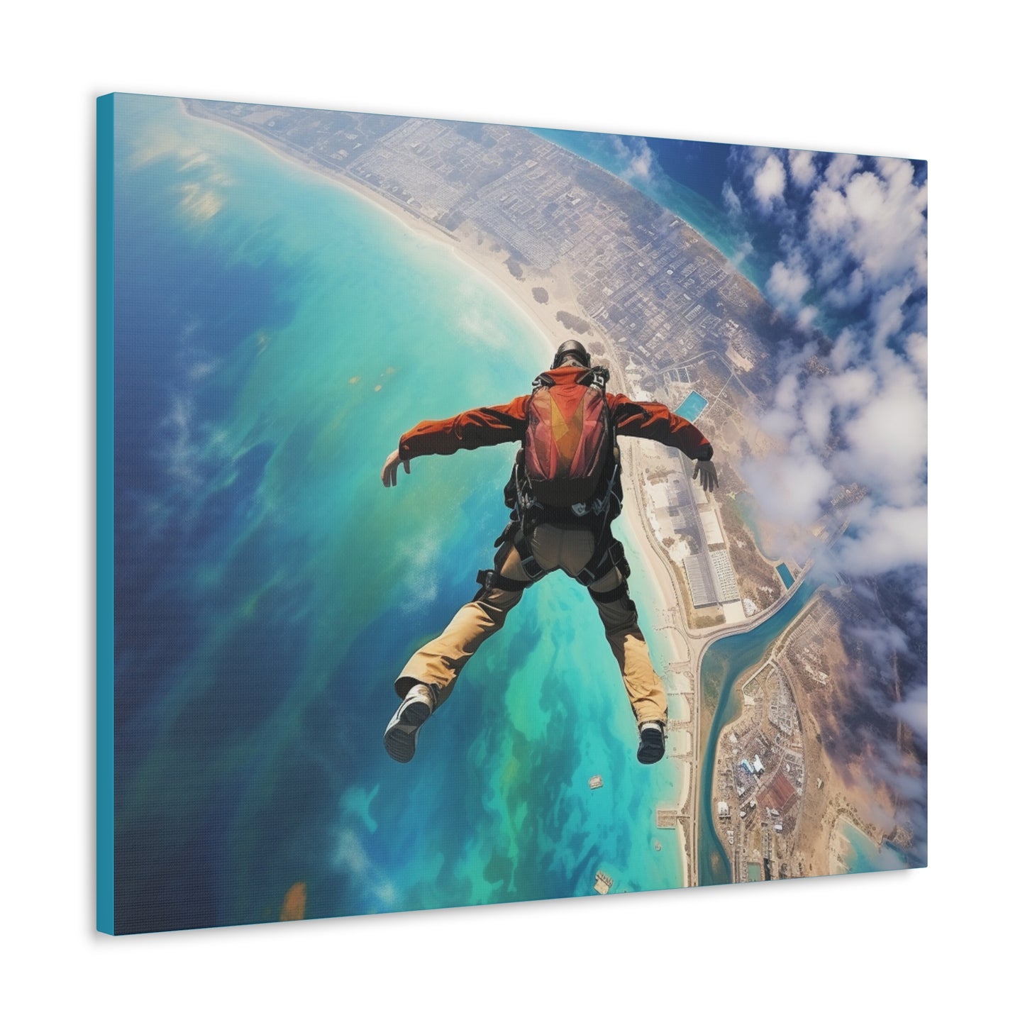 Free Fall Canvas Art