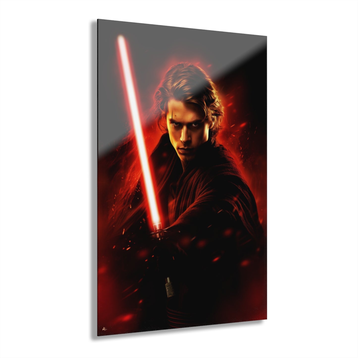 Anakin, Star Wars Color Splash, Concept Style, Acrylic Wall Art