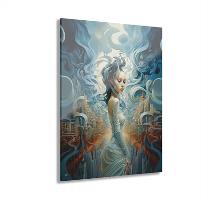 Fantasy, People Concept Style, Acrylic Wall Art