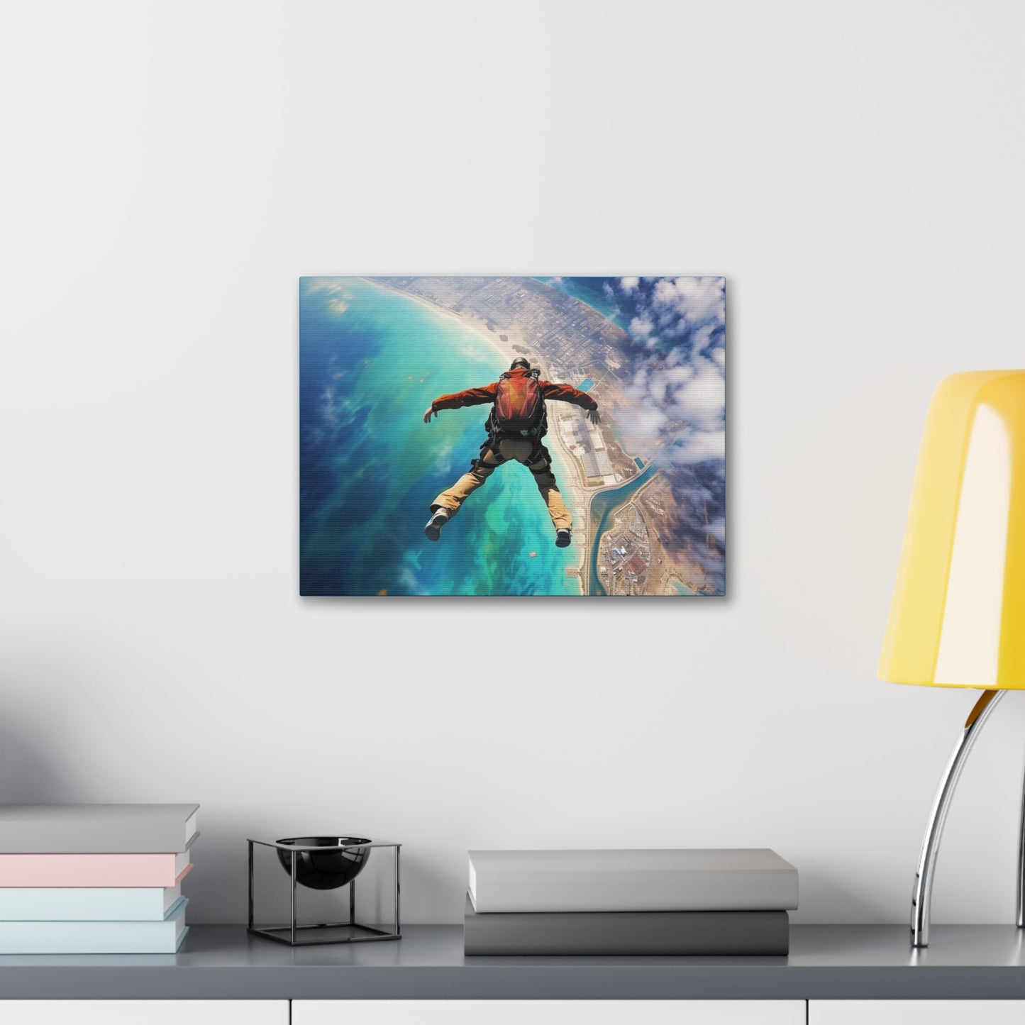 Free Fall Canvas Art