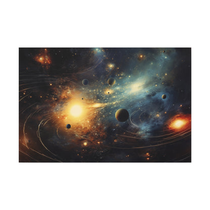 Galaxy Canvas Art