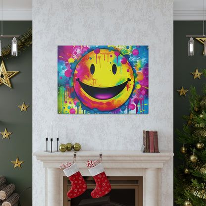 Just Smile Canvas Art