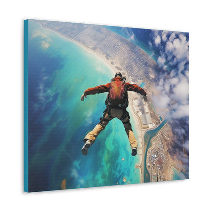 Free Fall Canvas Art