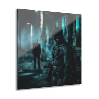 Watch your back, Fan Concept Style Batman, Acrylic Wall Art