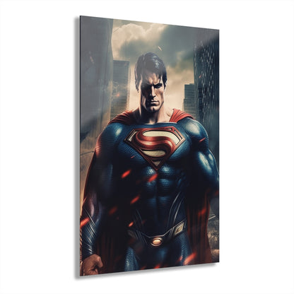 Superman, DC Concept Style, Acrylic Wall Art