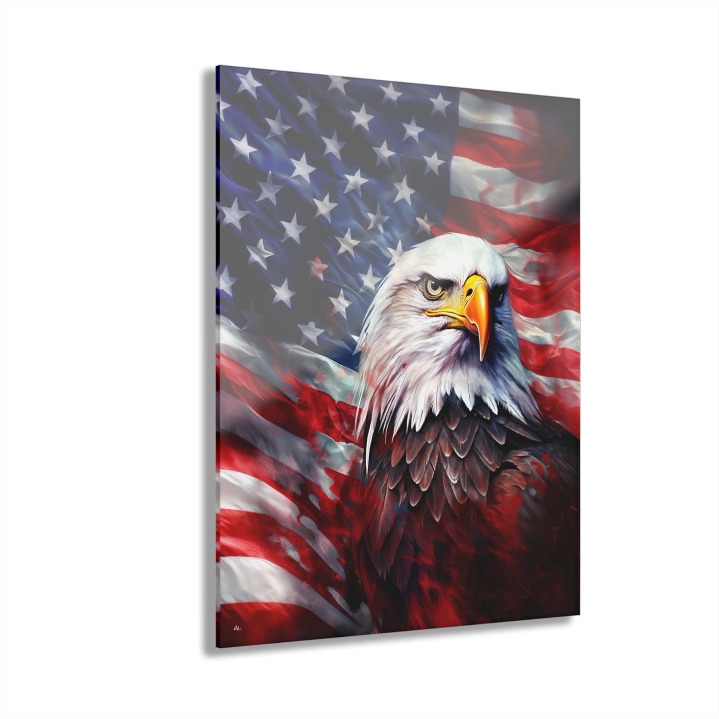 America, Eagle, Flag, Concept, Acrylic Wall Art