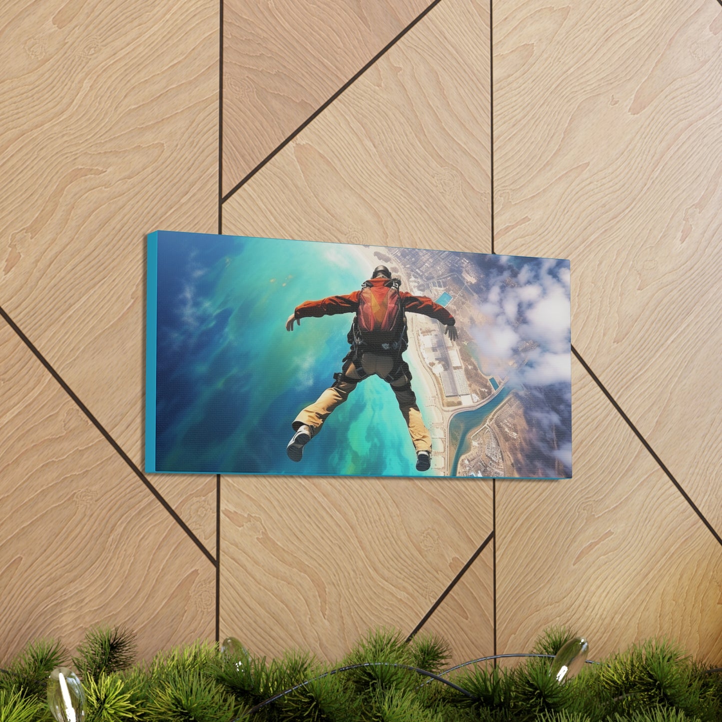 Free Fall Canvas Art