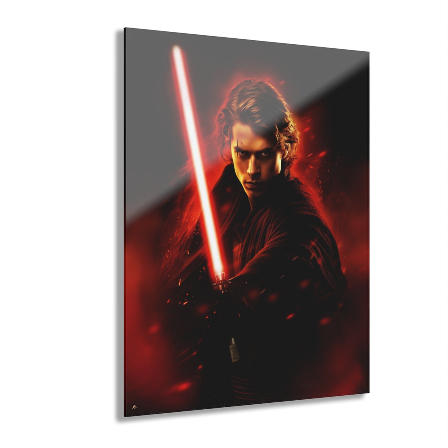 Anakin, Star Wars Color Splash, Concept Style, Acrylic Wall Art