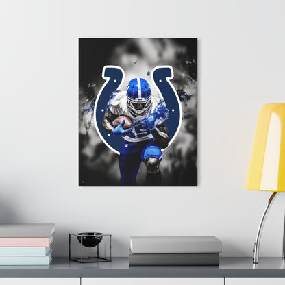 Colts Brillance, Indiana, Indianapolis, Football Fan, Concept Style, Acrylic Wall Art